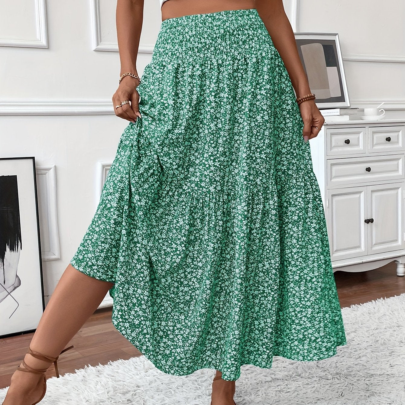 Jupe Elena Floral Charm