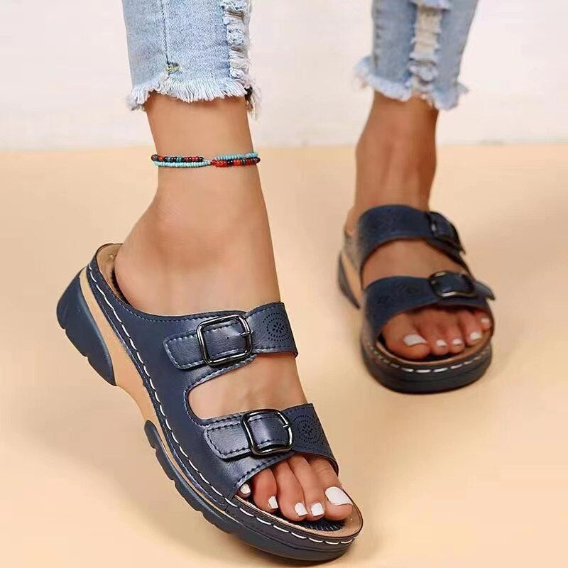 Orfina™ - Sandales orthopédiques à double boucle