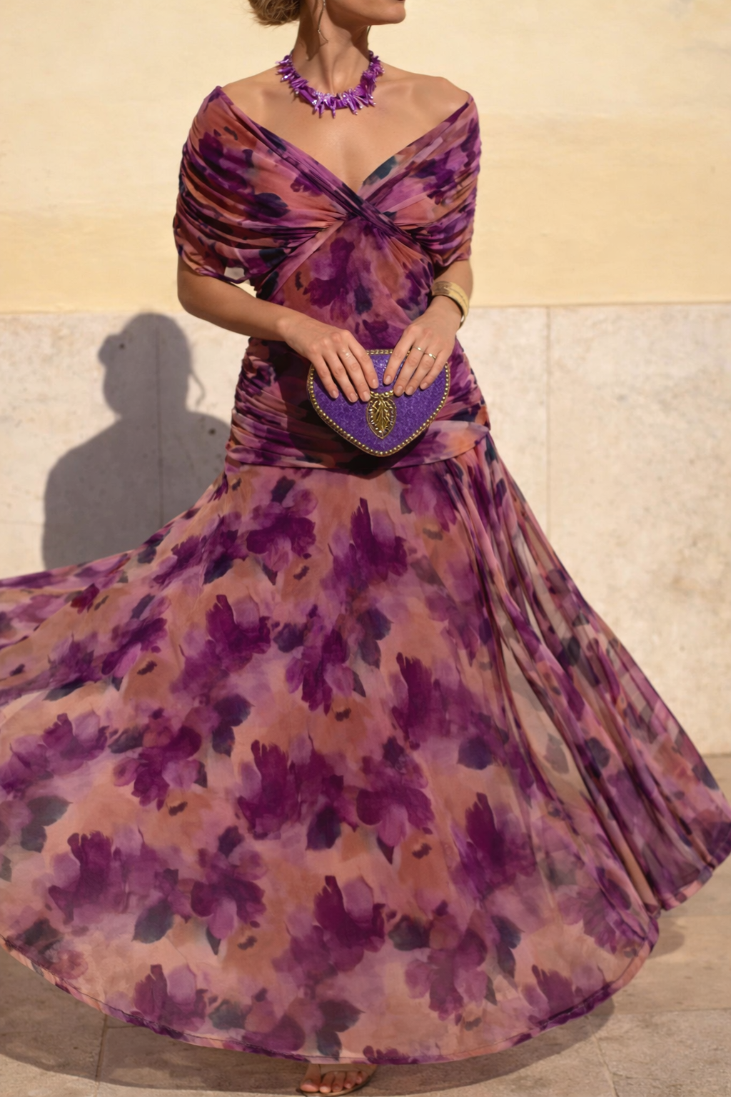 Robe Longue Fluide Élégante