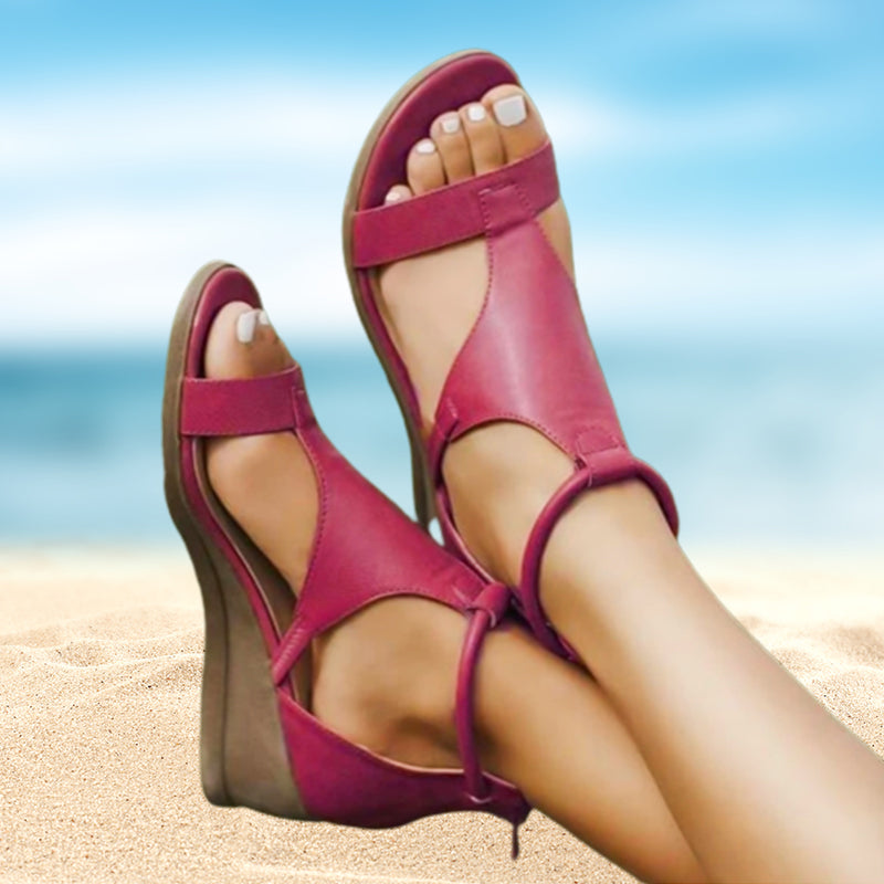 Aveline™ - Sandales compensées soutien confortable