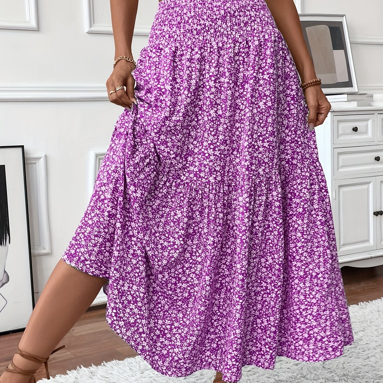 Jupe Elena Floral Charm