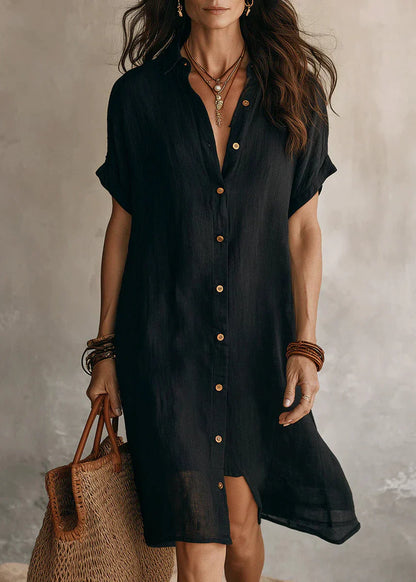 Noélia | Robe Chemise Minimaliste