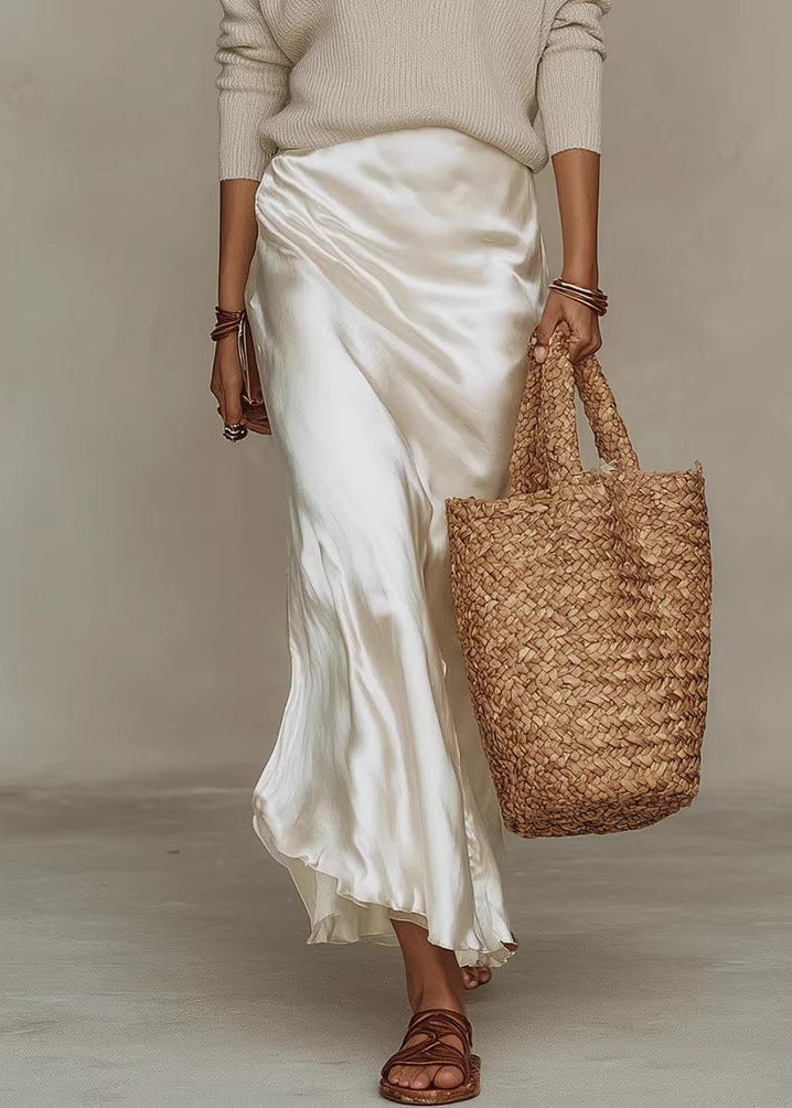 Robe Alma™ Satin Élégante avec Pull