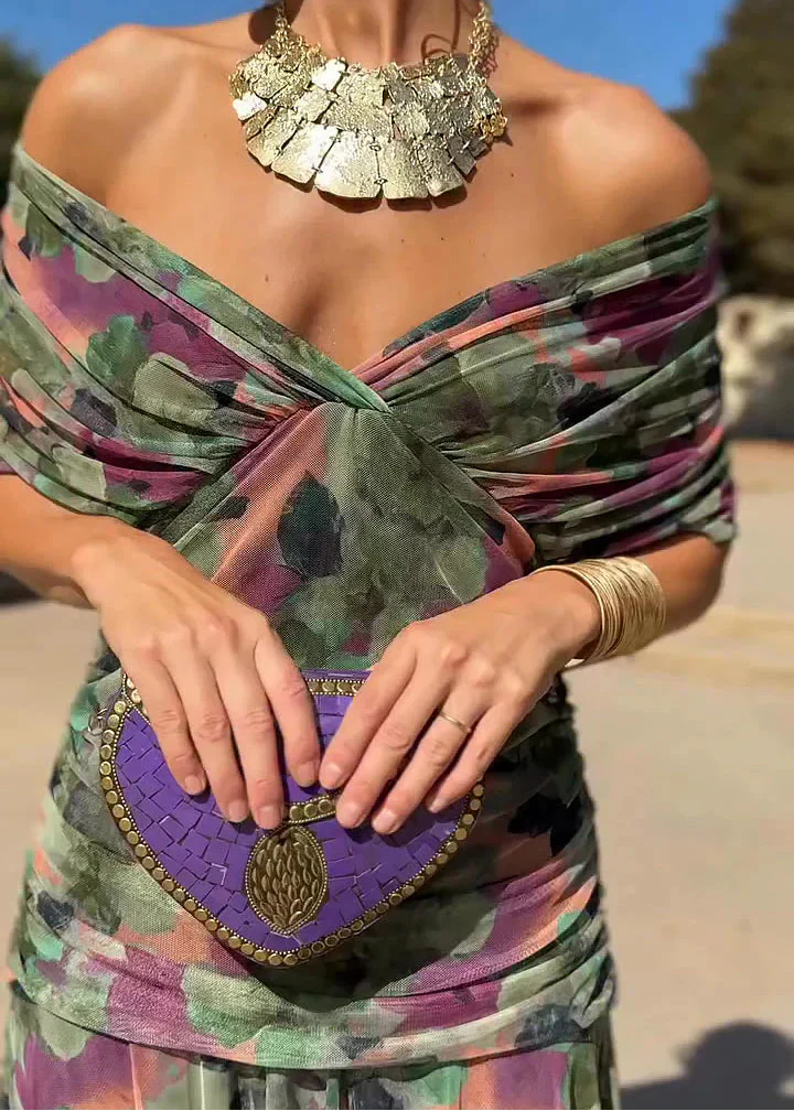 Robe Longue Fluide Élégante