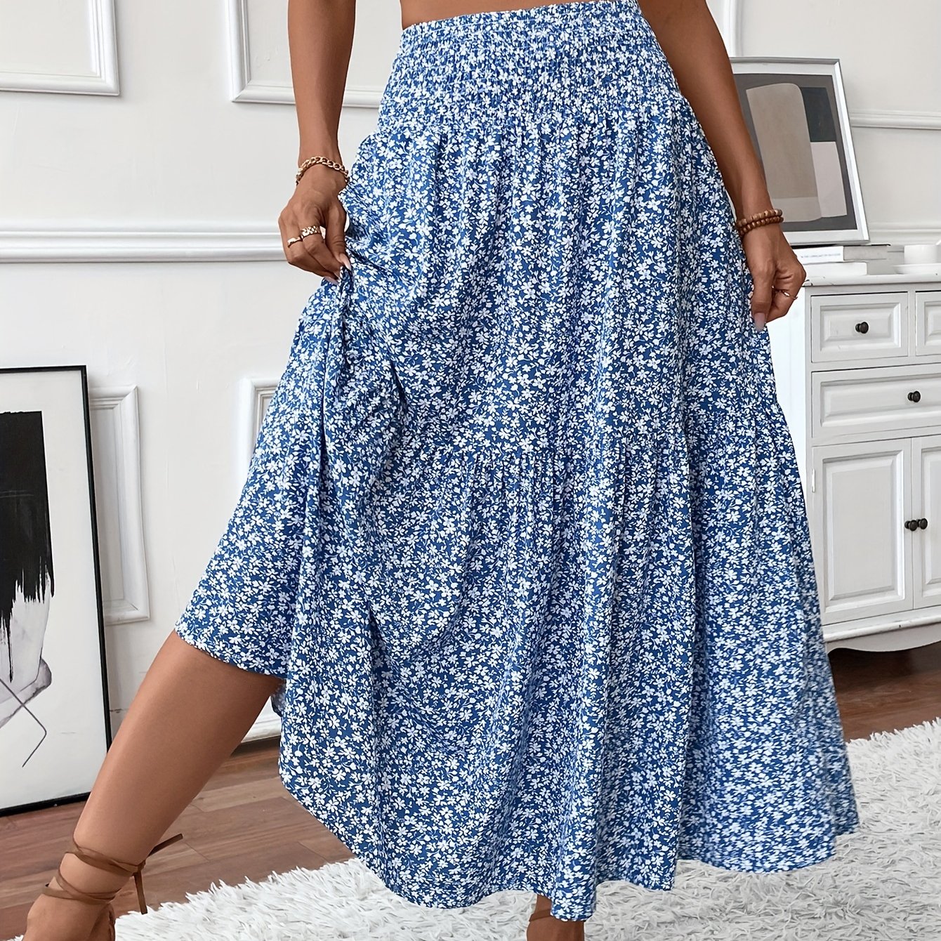 Jupe Elena Floral Charm