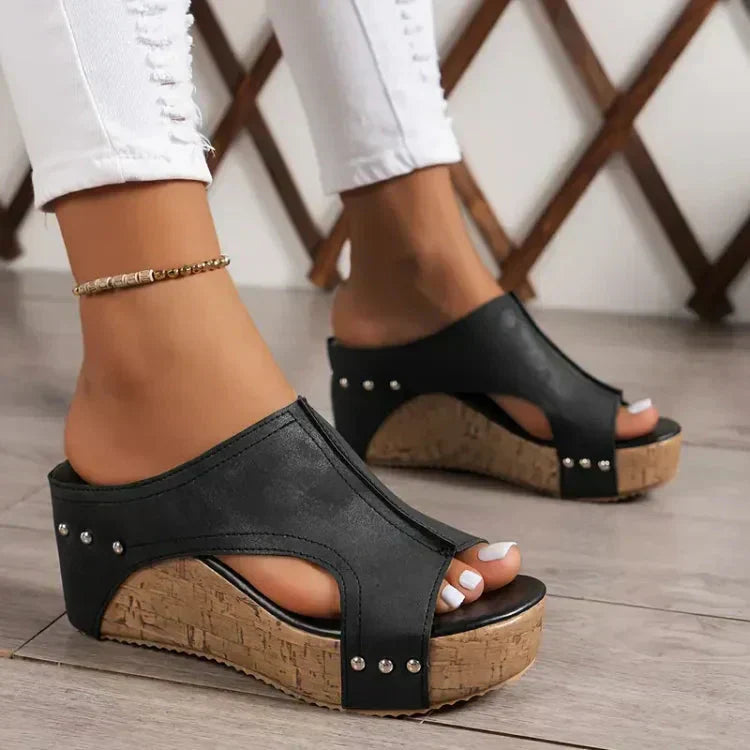 Selvane™ – Sandales compensées orthopédiques