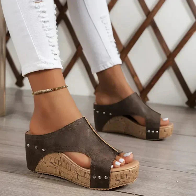 Selvane™ – Sandales compensées orthopédiques