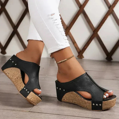 Selvane™ – Sandales compensées orthopédiques