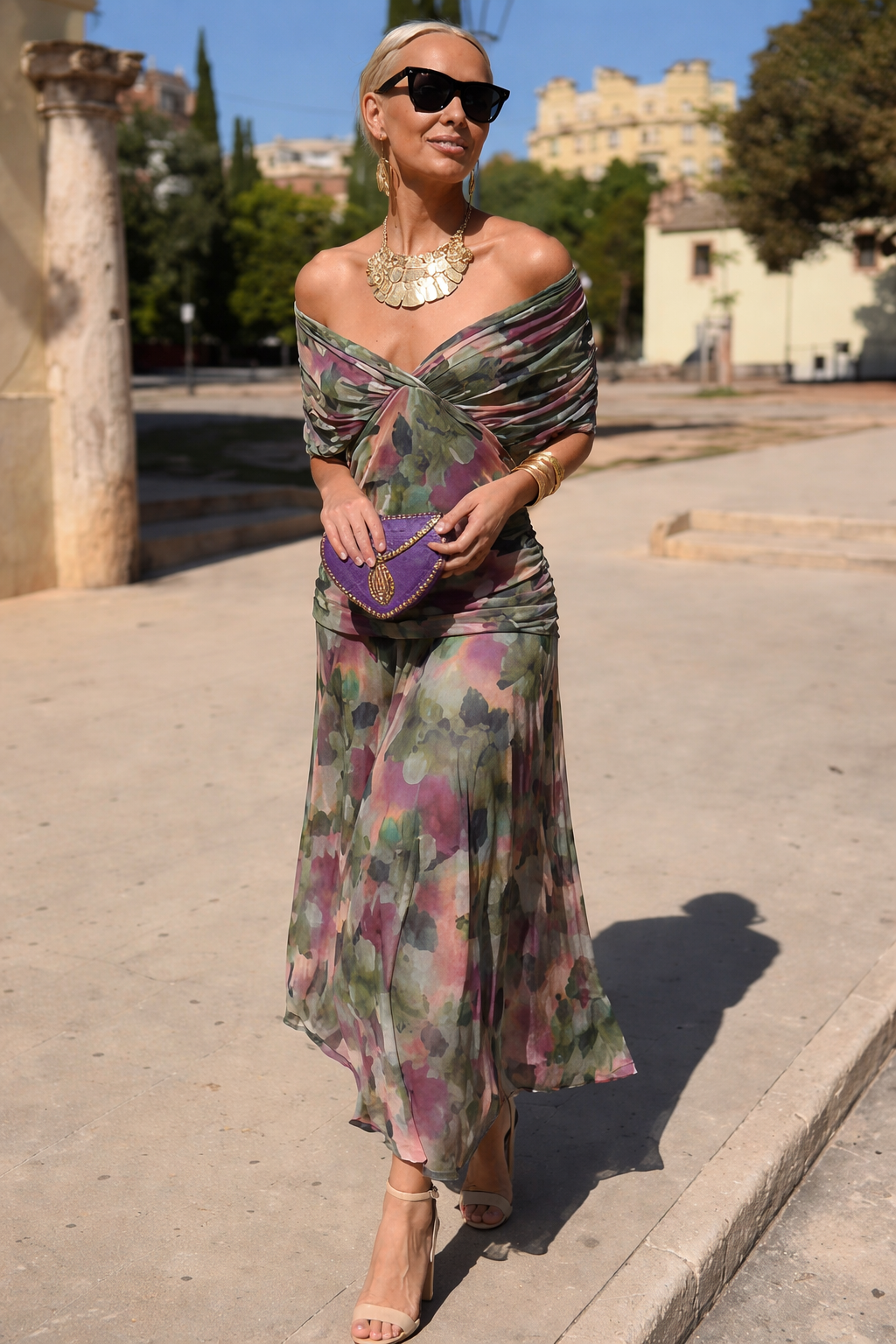 Robe Longue Fluide Élégante