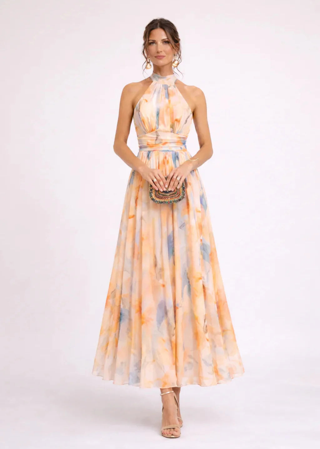 Robe Aquarelle Élégante