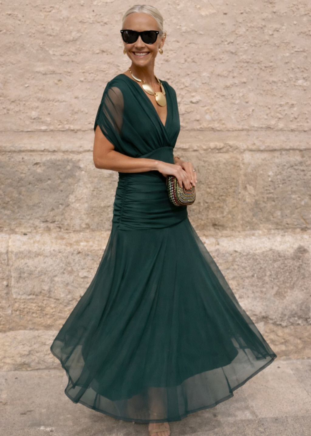 Robe Longue Fluide Élégante