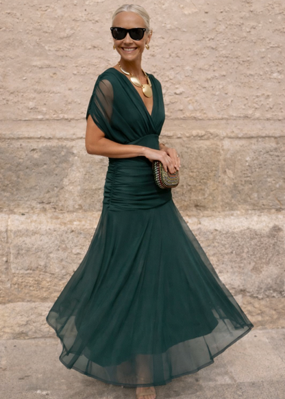 Robe Longue Fluide Élégante