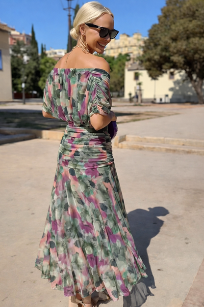 Robe Longue Fluide Élégante