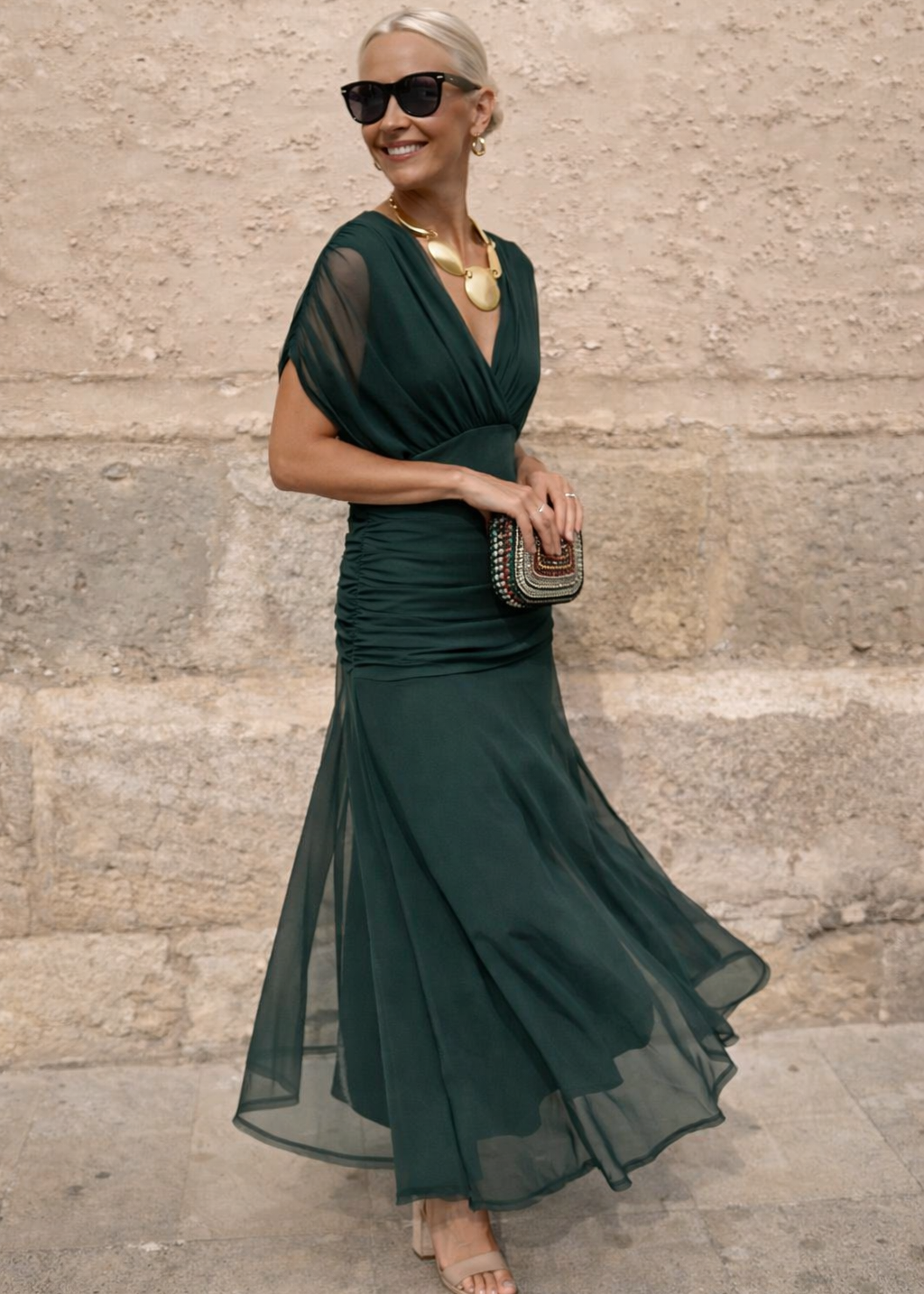 Robe Longue Fluide Élégante