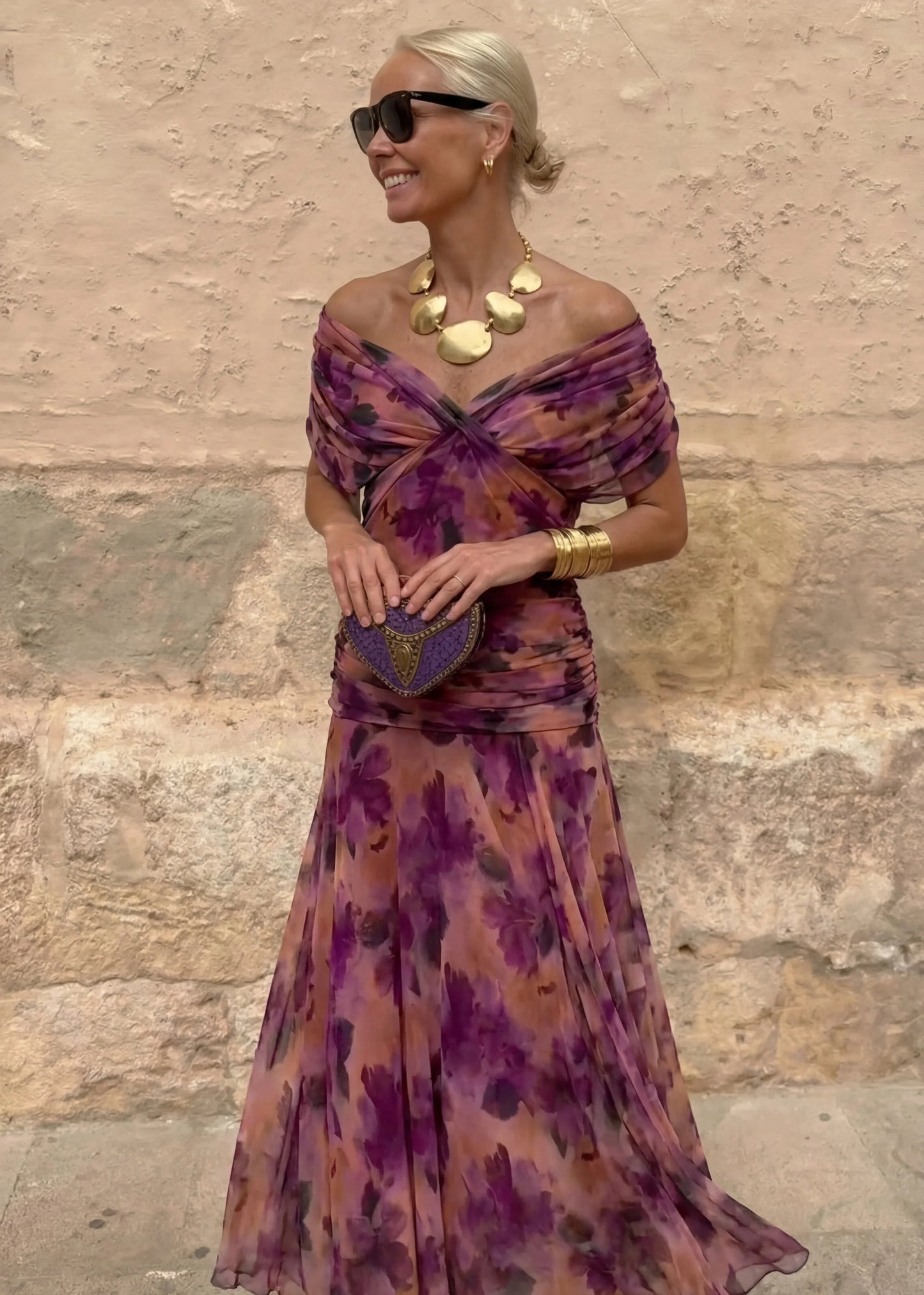 Robe Longue Fluide Élégante