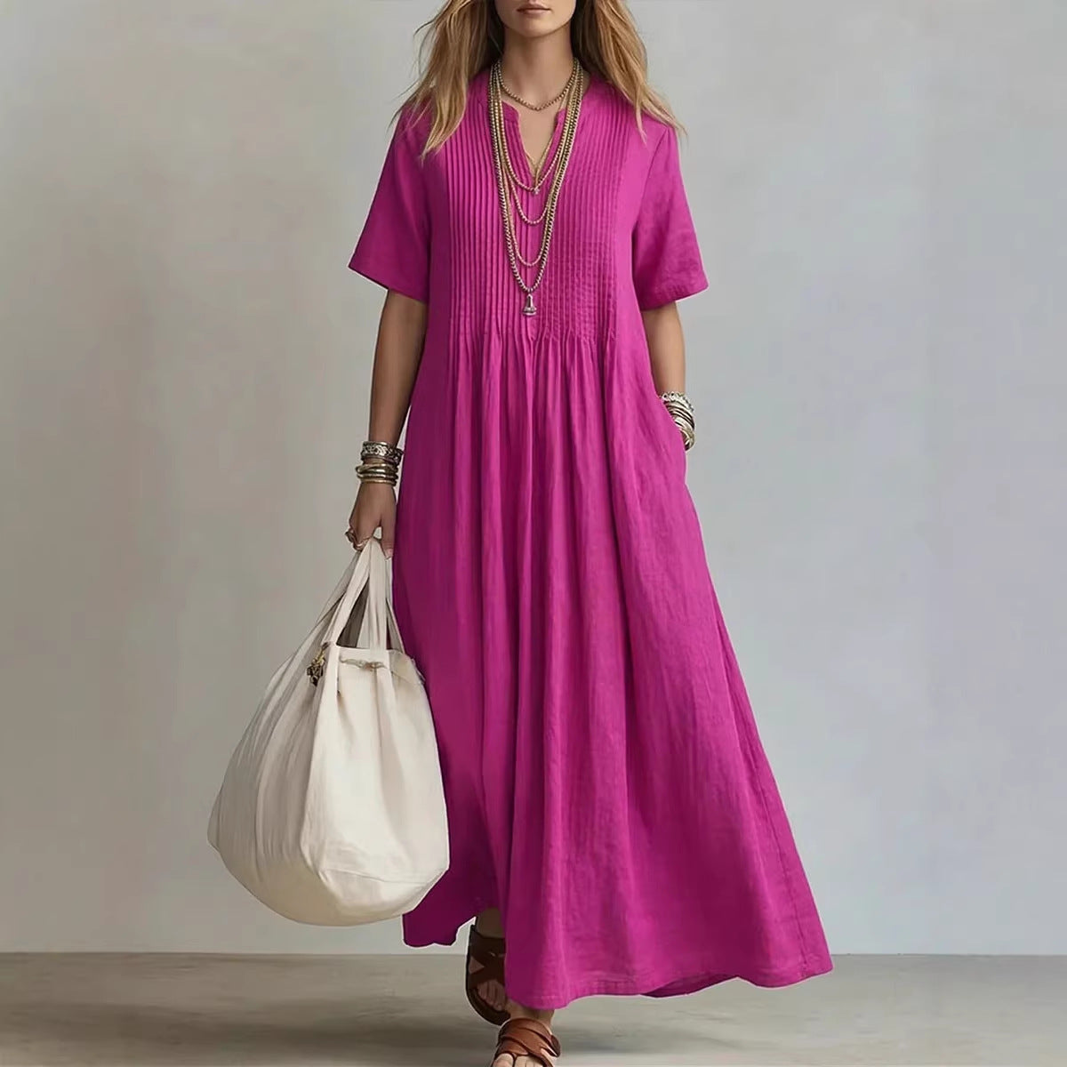 Robe Flore Fluide