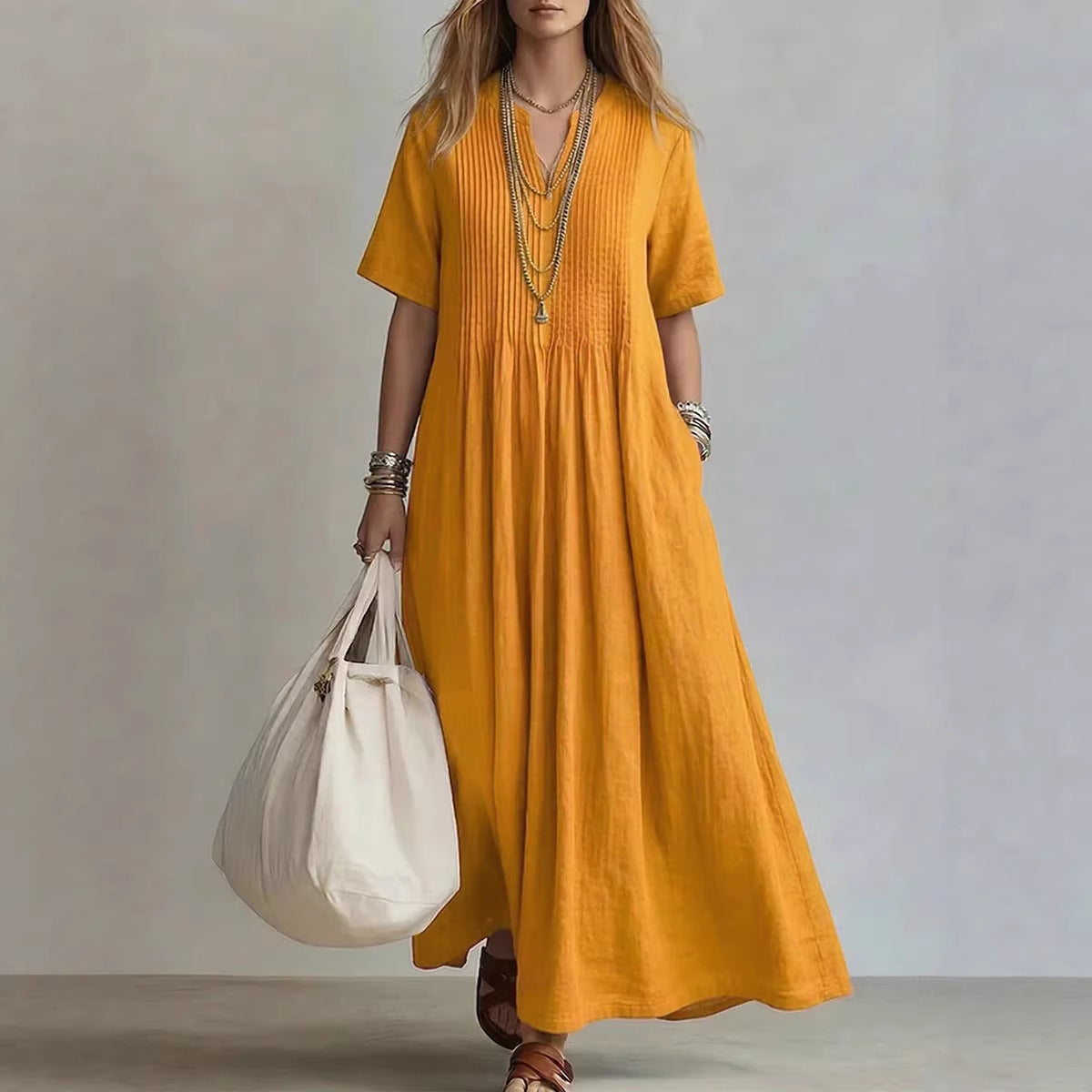 Robe Flore Fluide