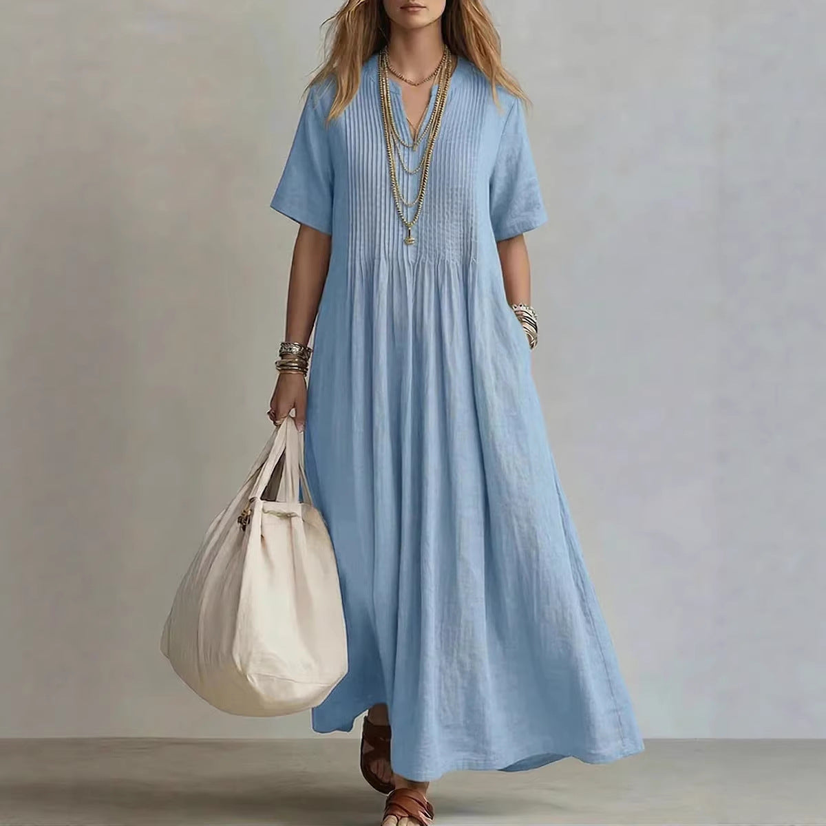 Robe Flore Fluide