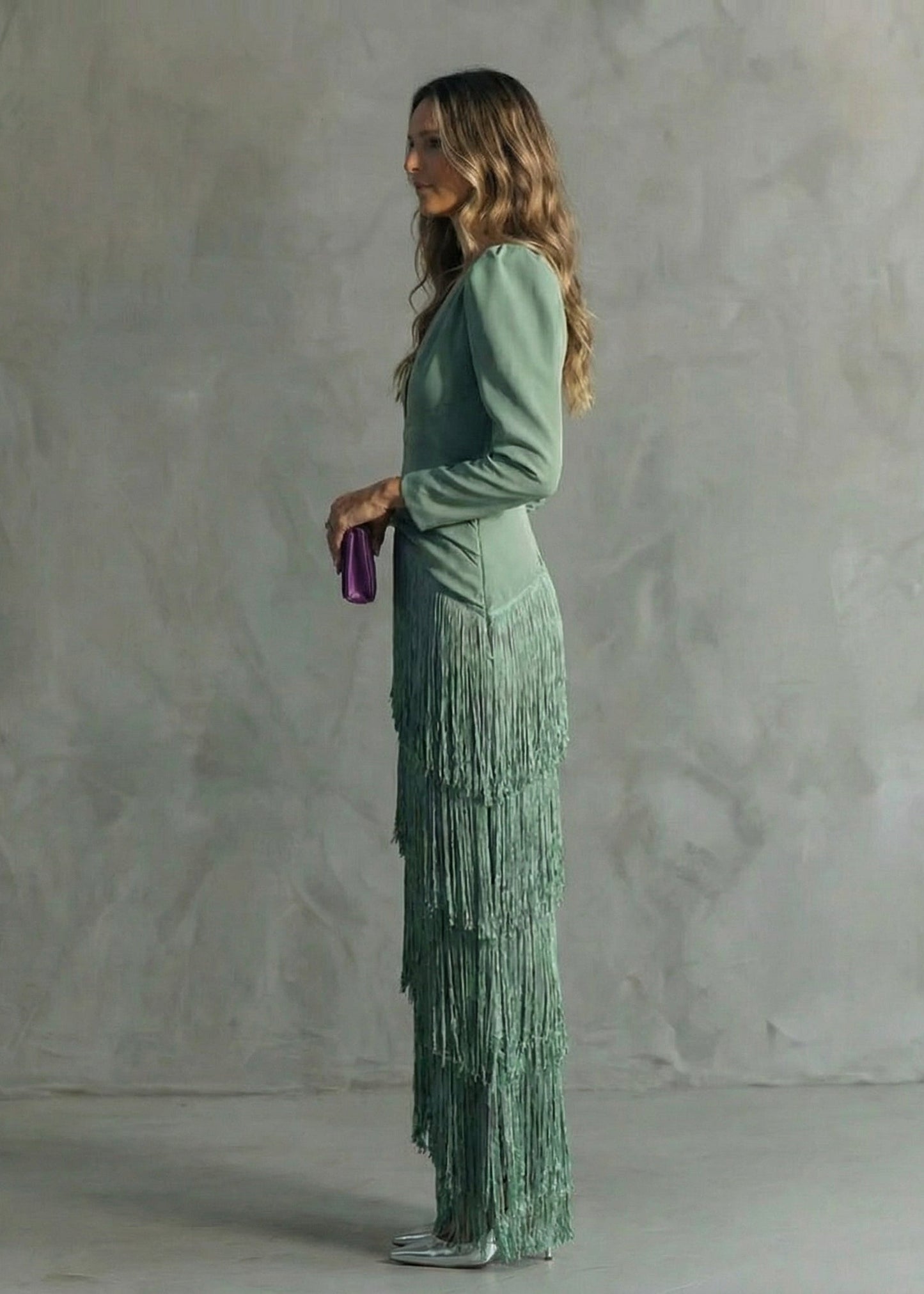 Clara | Robe Élégante à Franges